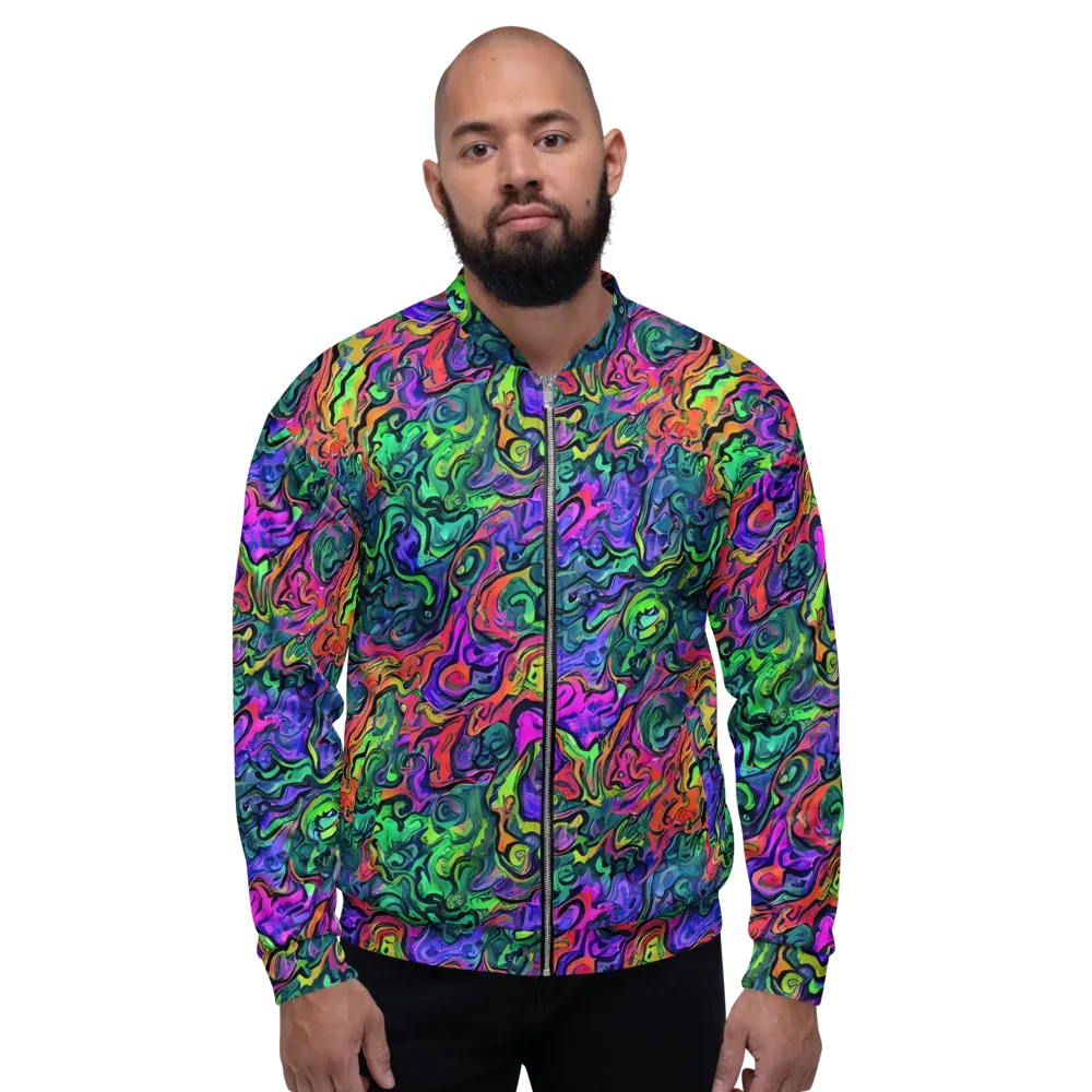 Colorquake on Bomber Jacket — Front