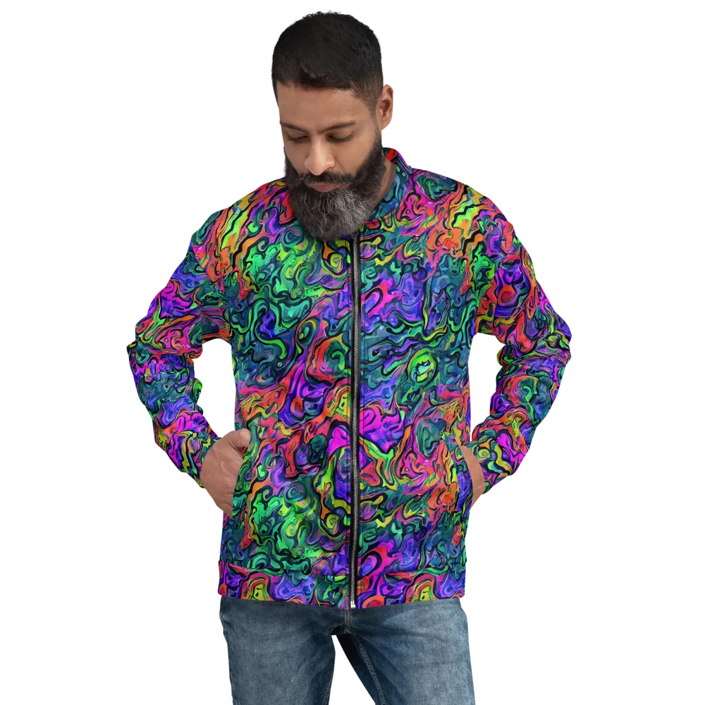 Colorquake on Bomber Jacket — Front