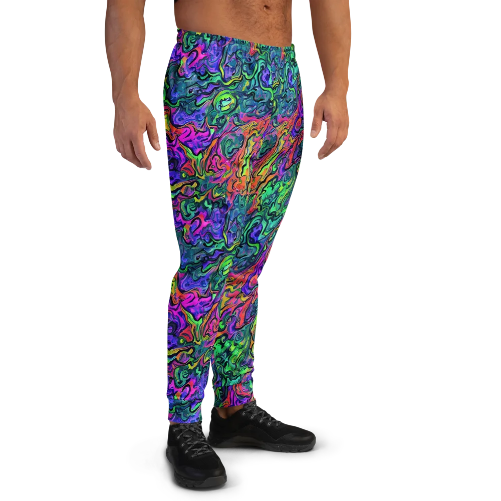 Colorquake on Men's Joggers — Right