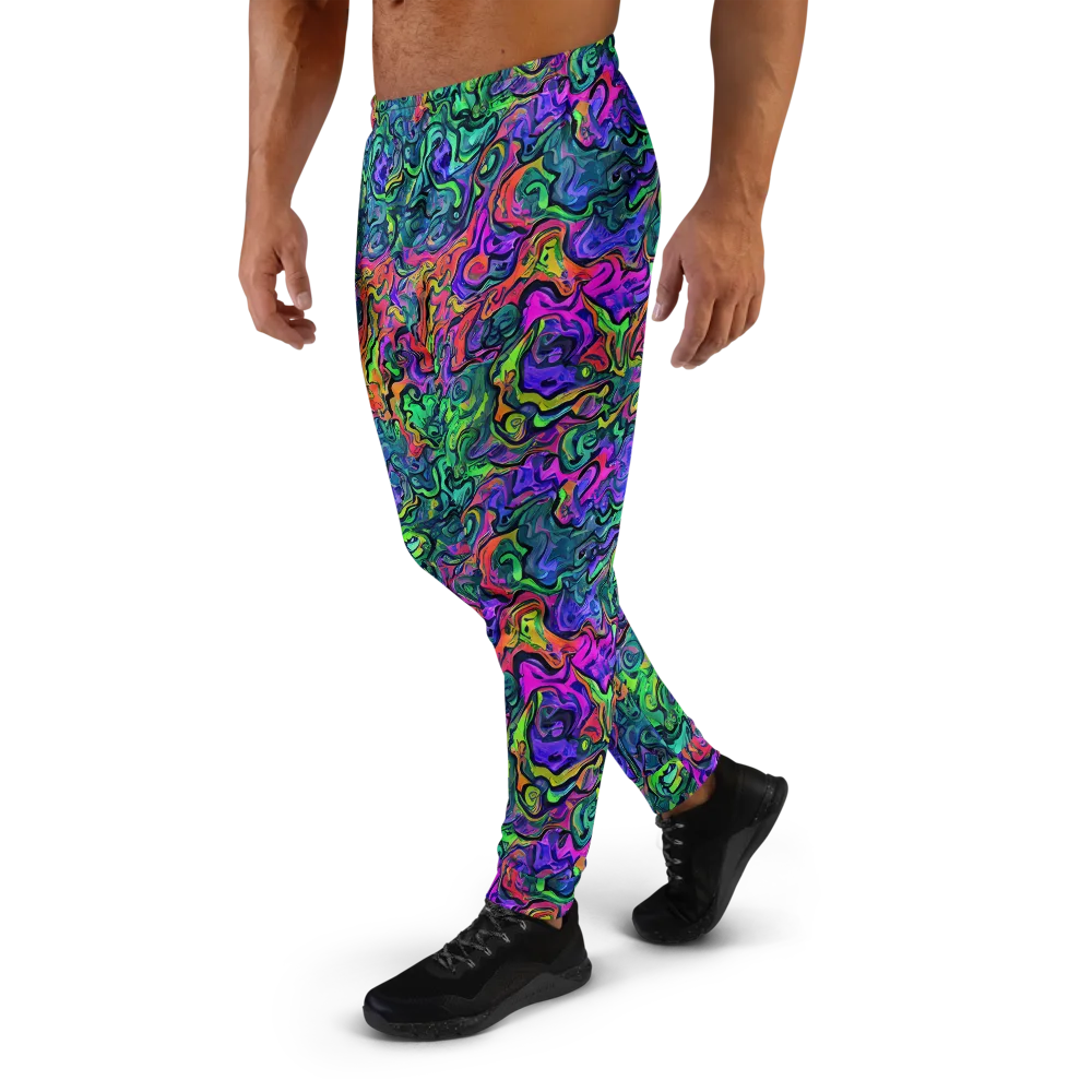 Colorquake on Men's Joggers — Left