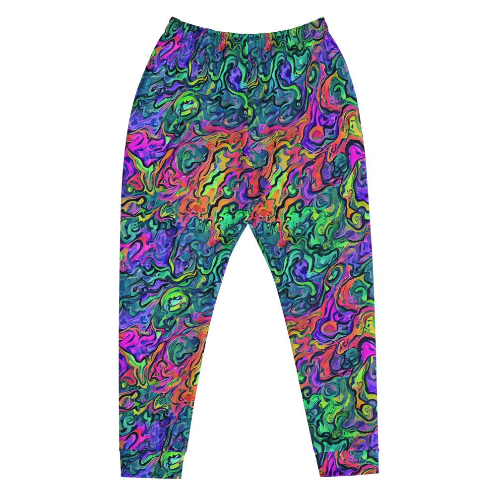 Colorquake on Men's Joggers — Front