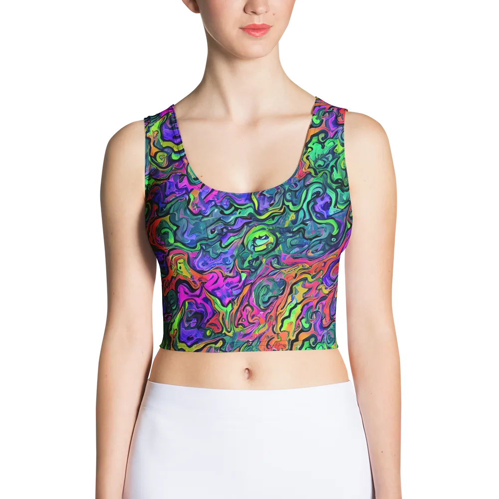 Colorquake on Crop Top — Front