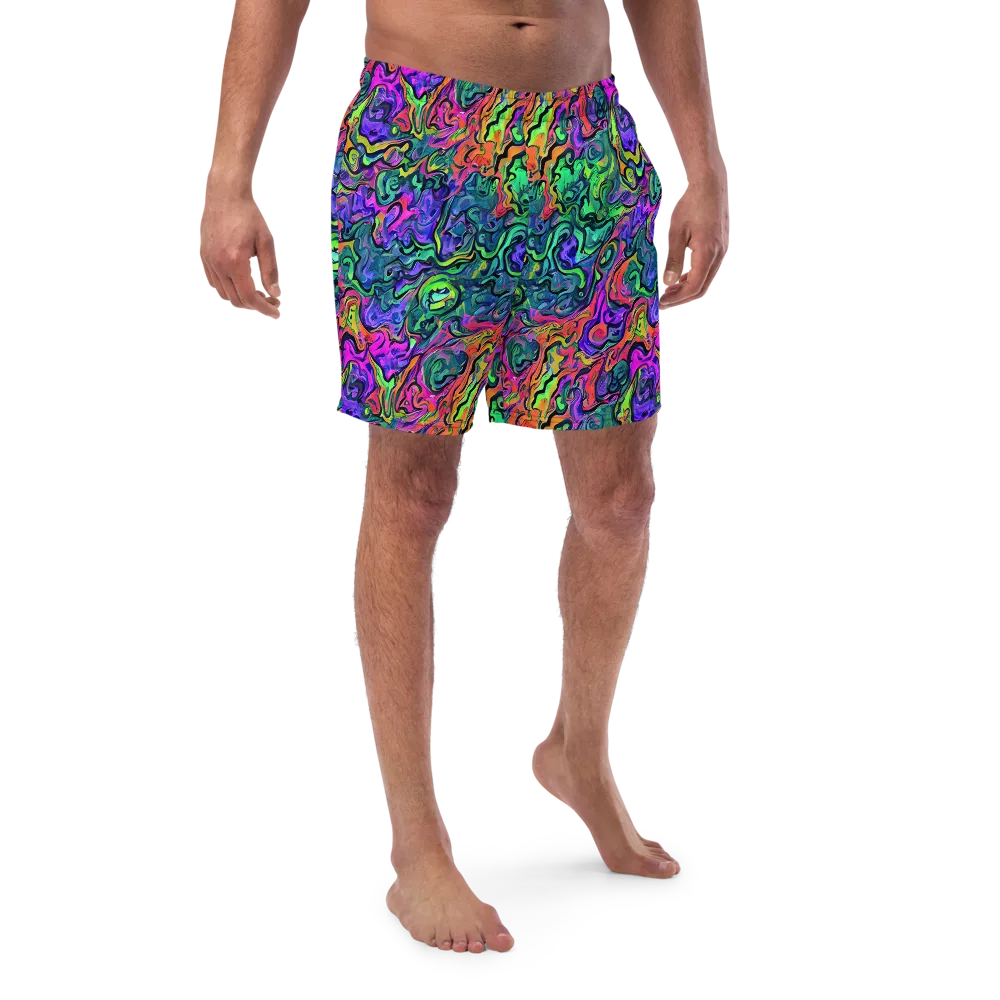 Colorquake on Swim Trunks — Front