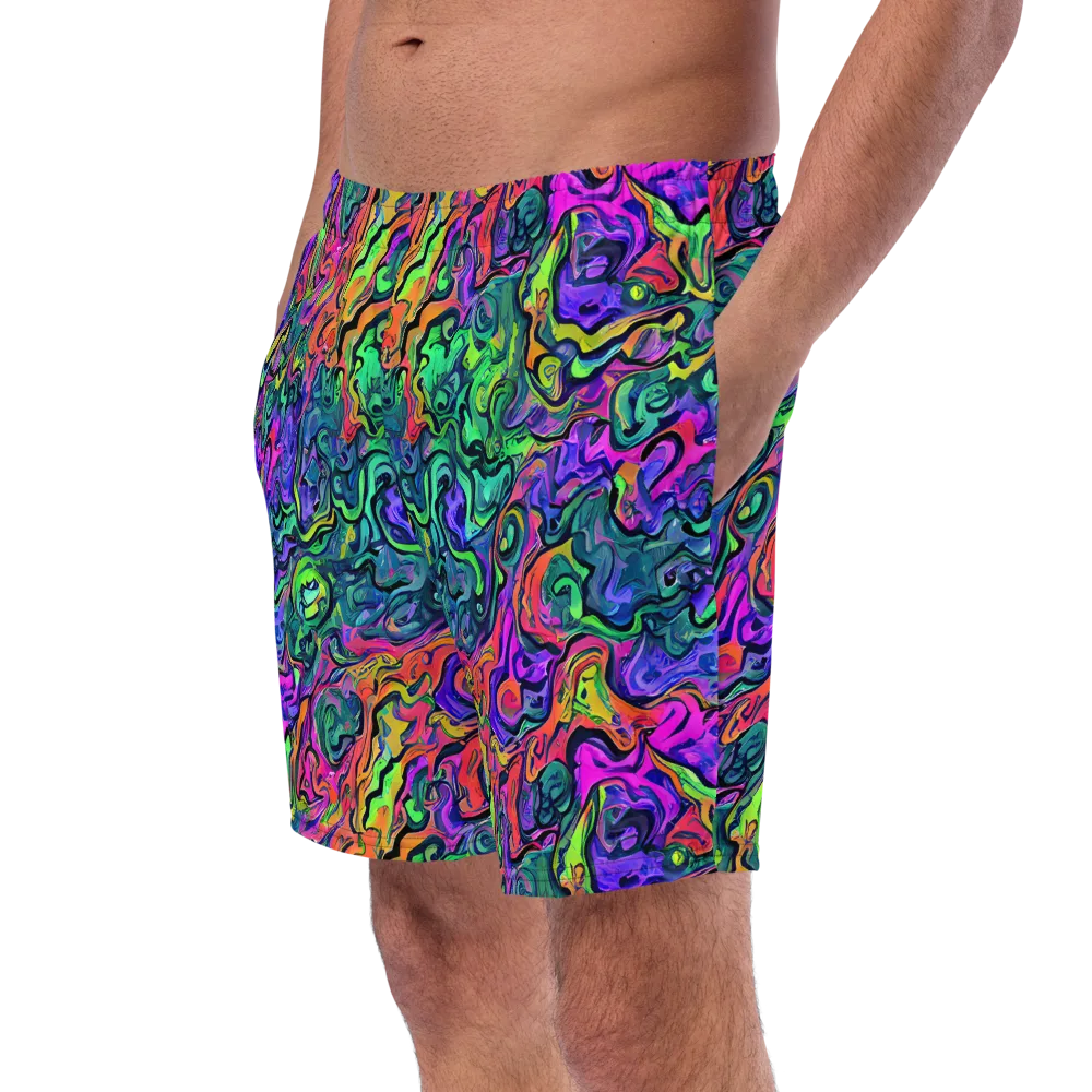 Colorquake on Swim Trunks — Left Front