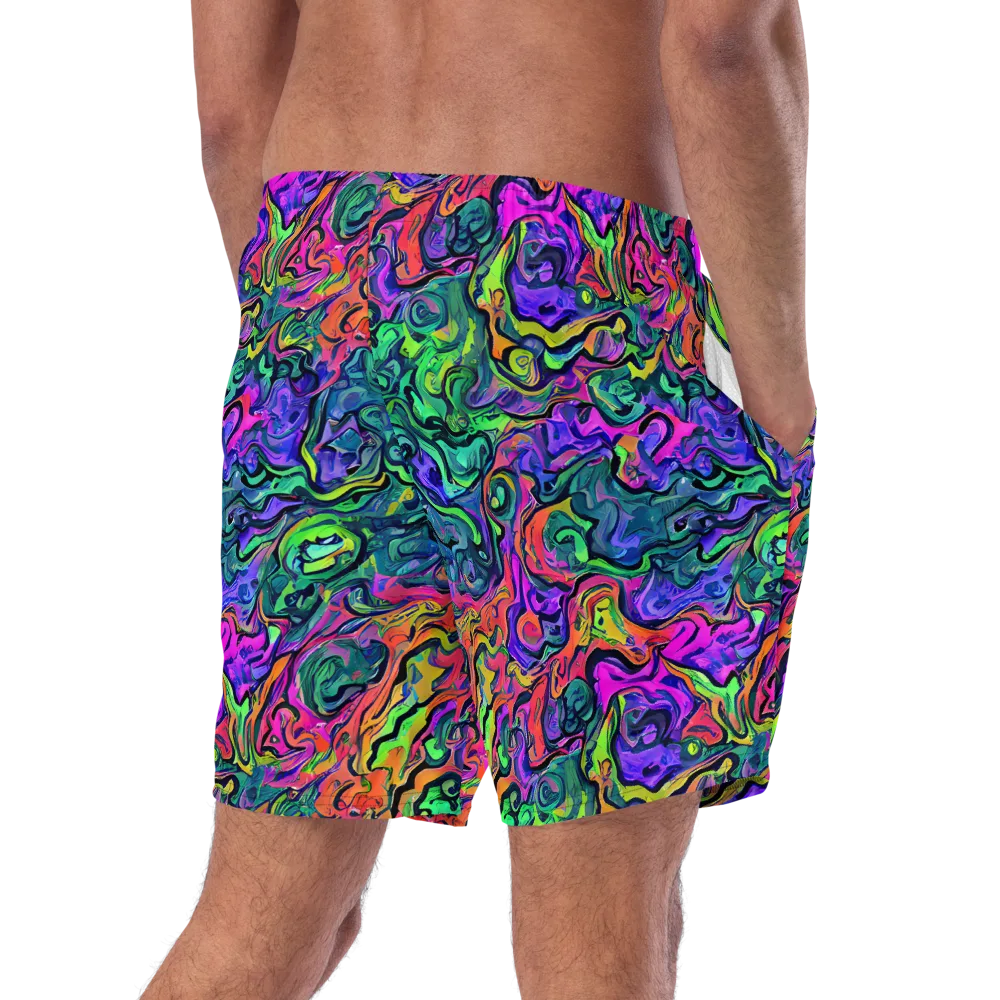 Colorquake on Swim Trunks — Right Back