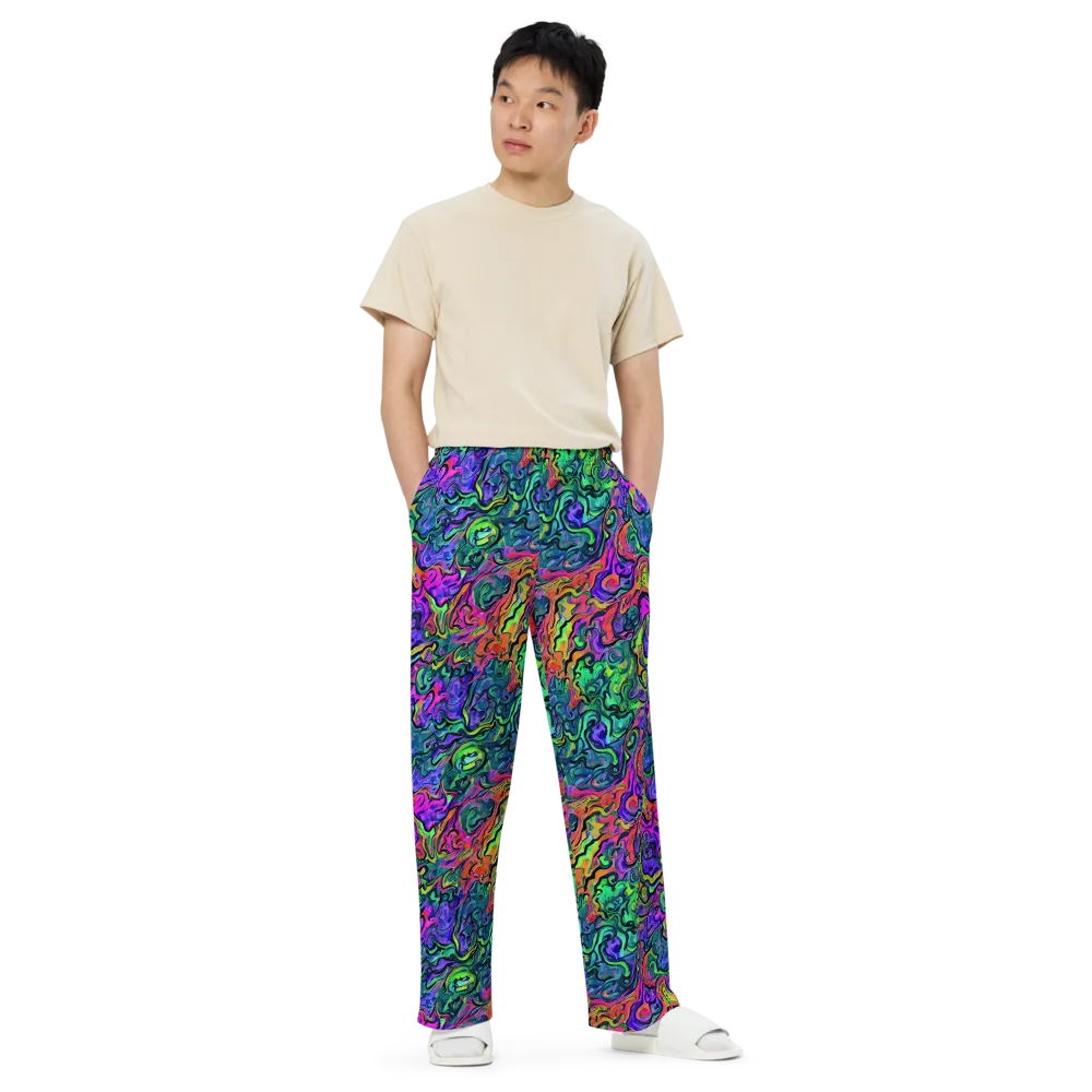 Colorquake on Wide-Leg Pants — Front