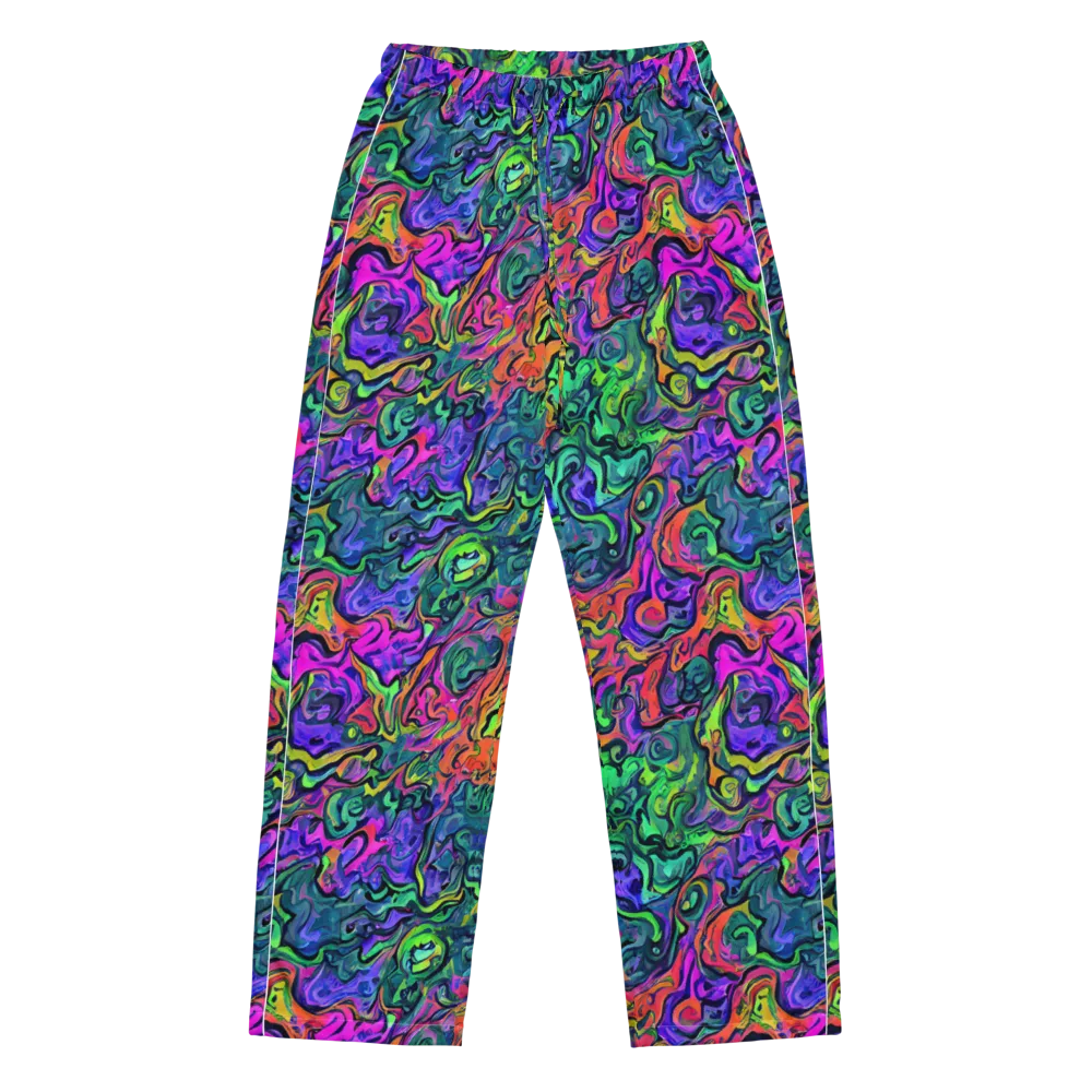 Colorquake on Women's Pajama Pants — Front