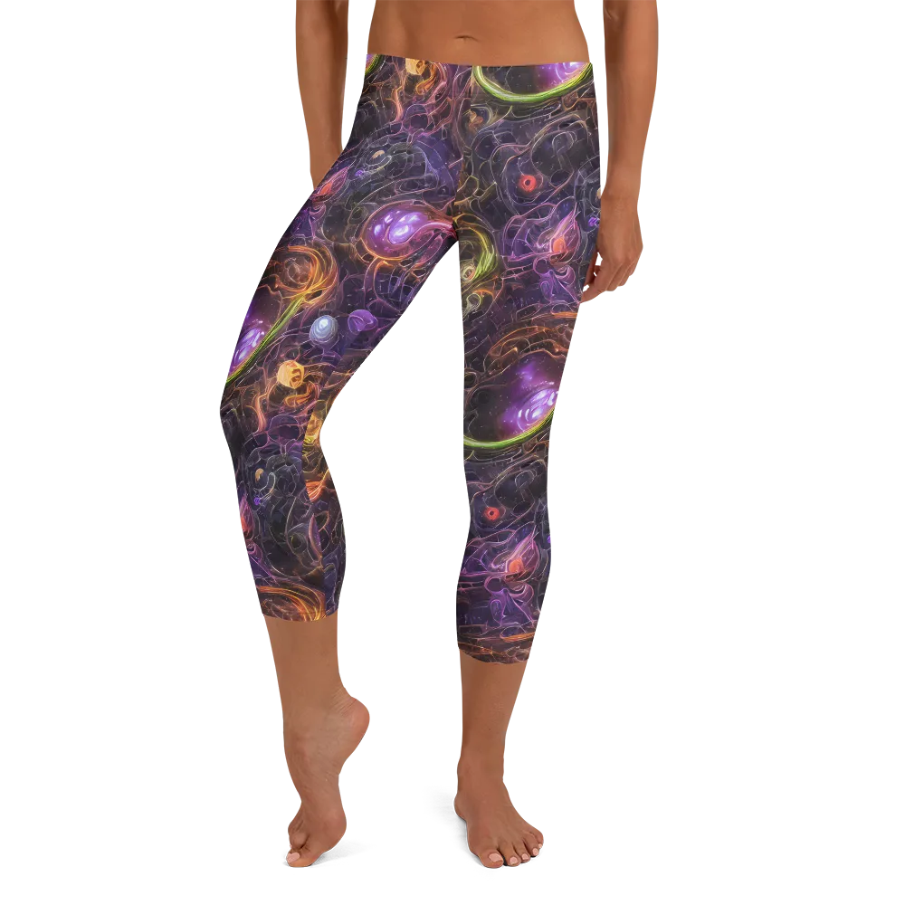 Luminous Gravity on Capri Leggings — Front