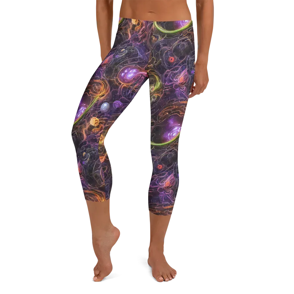 Luminous Gravity on Capri Leggings — Front