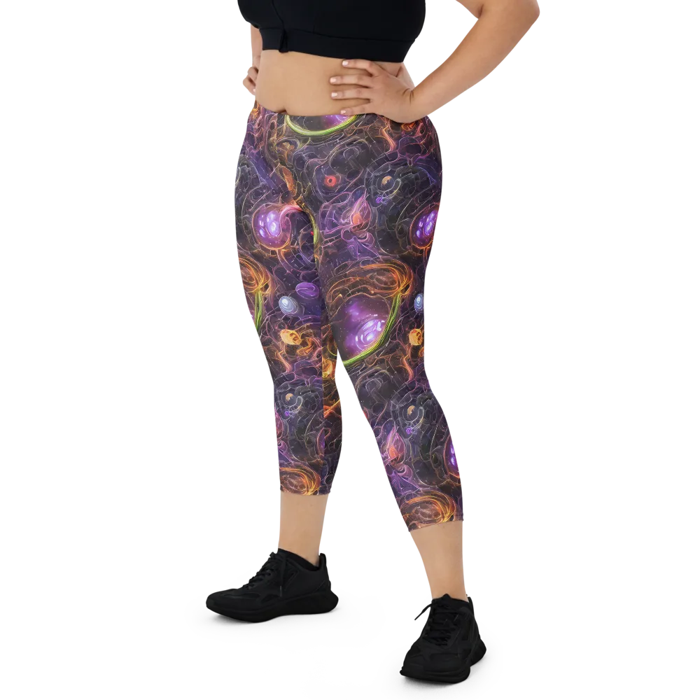 Luminous Gravity on Capri Leggings — Front