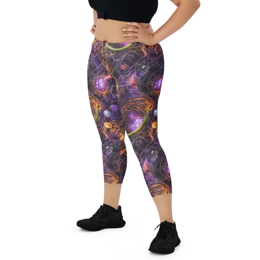 Luminous Gravity on Capri Leggings — Front