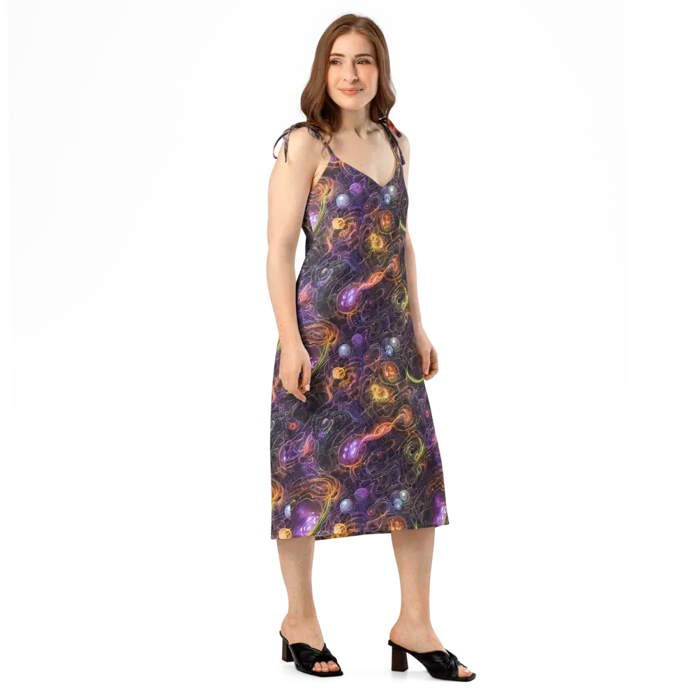 Luminous Gravity on Slip Dress — Right Front