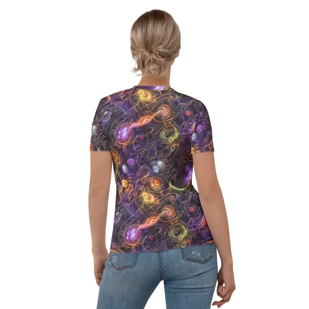 Luminous Gravity on Women's Crew Neck T-Shirt — Back