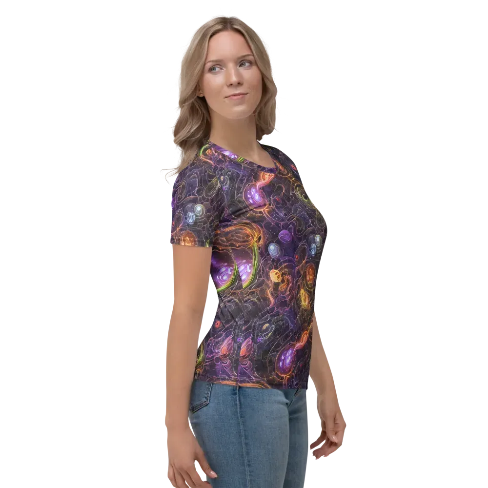 Luminous Gravity on Women's Crew Neck T-Shirt — Right