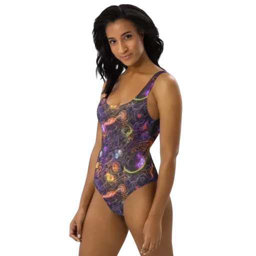Luminous Gravity on a One-Piece Swimsuit