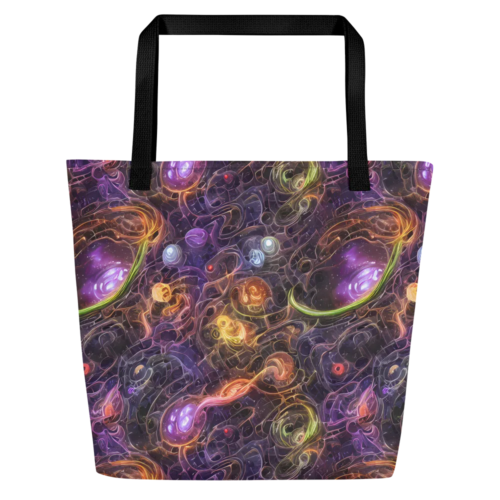 Luminous Gravity on Large Tote Bag W/ Pocket — Front