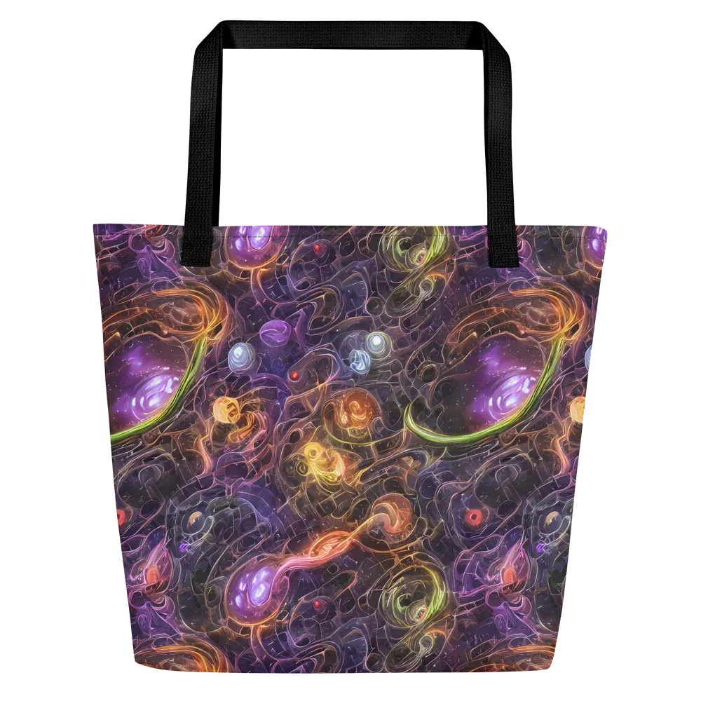 Luminous Gravity on Large Tote Bag W/ Pocket — Front