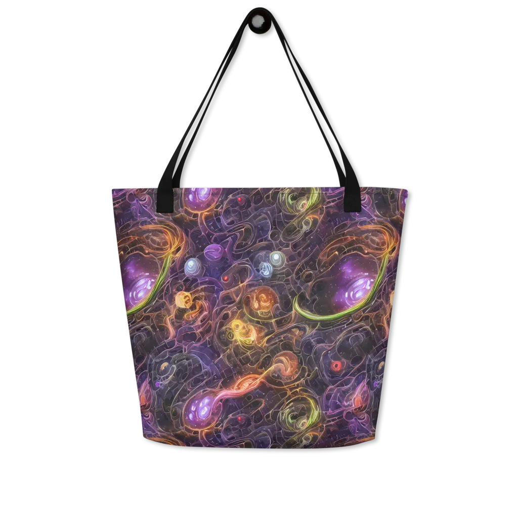 Luminous Gravity on Large Tote Bag W/ Pocket — Front