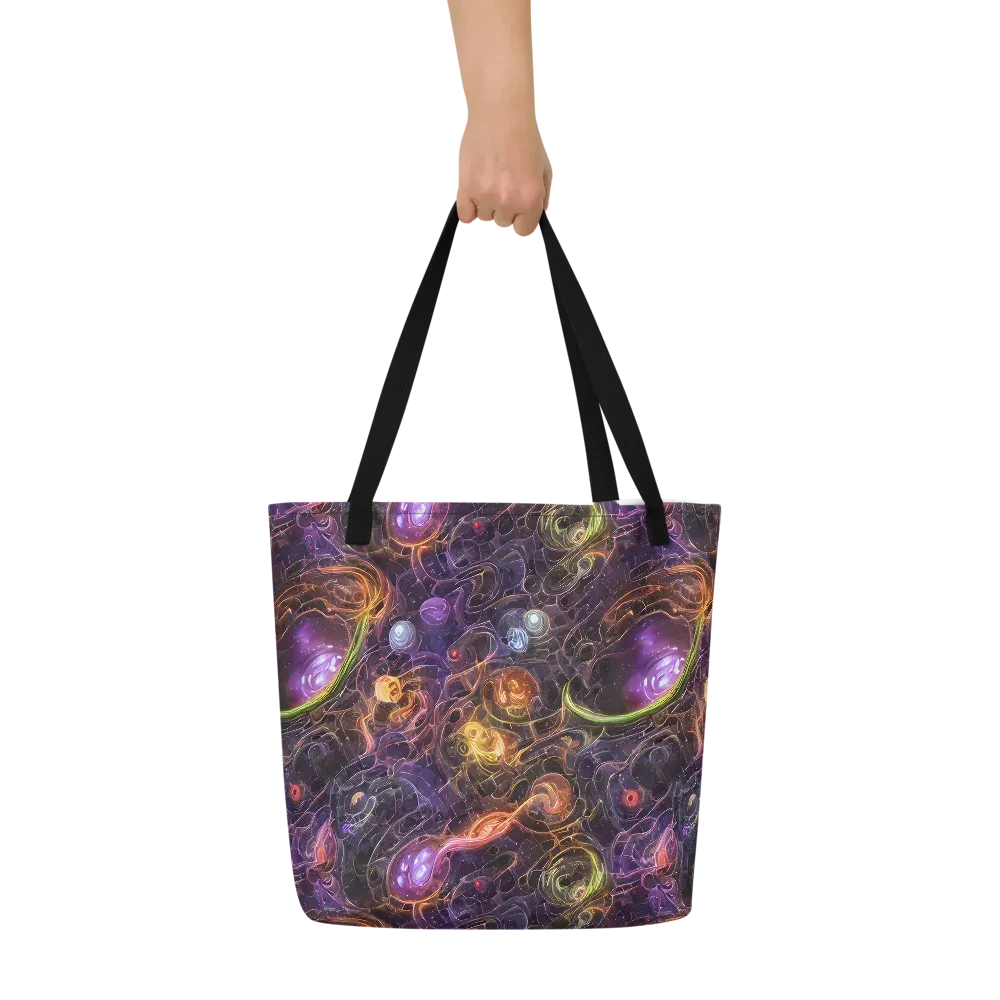 Luminous Gravity on Large Tote Bag W/ Pocket — Front