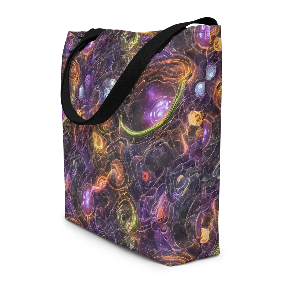 Luminous Gravity on Large Tote Bag W/ Pocket — Front