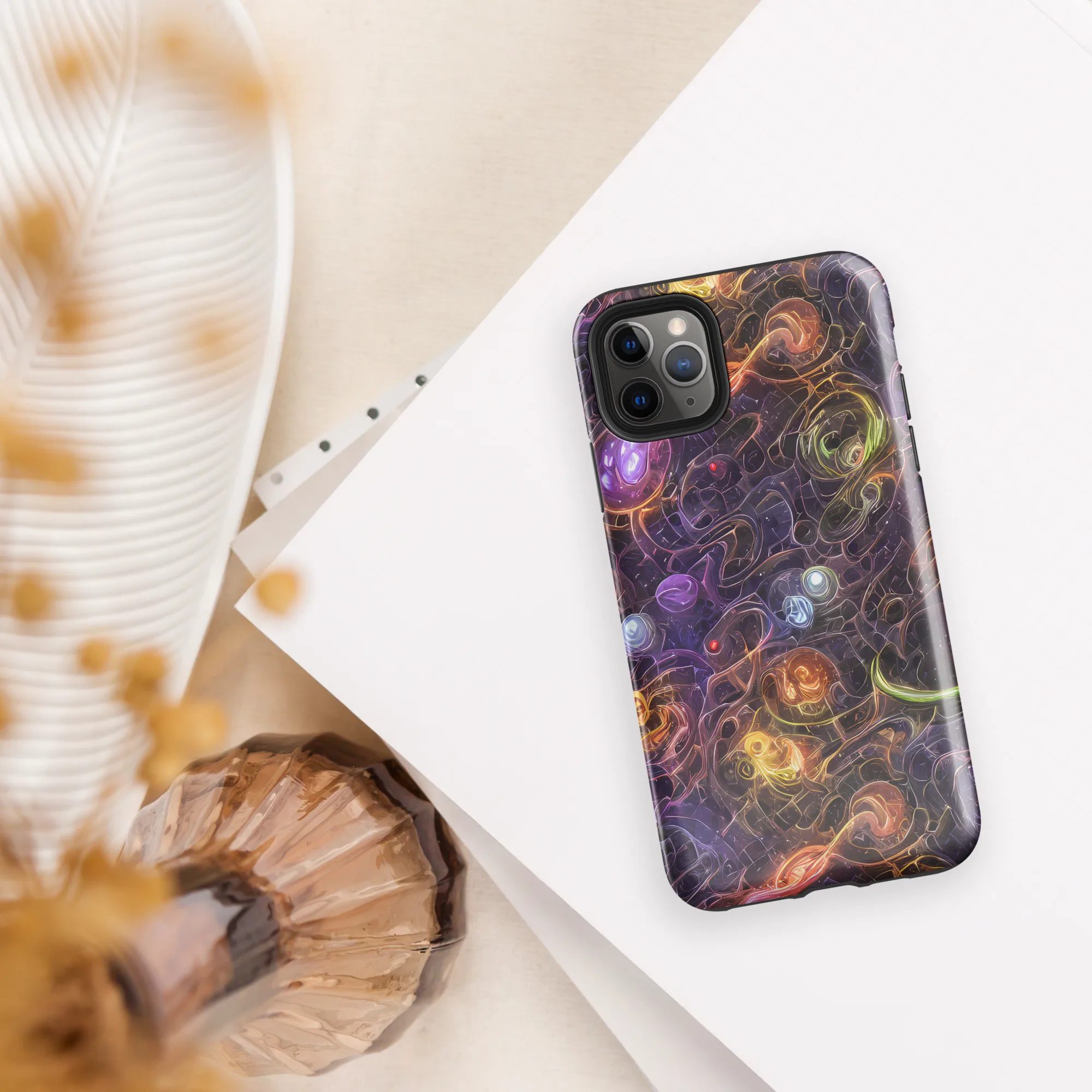 Luminous Gravity on Tough Case for iPhone® — Front