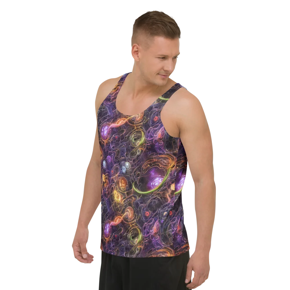 Luminous Gravity on Men's Tank Top — Left Front