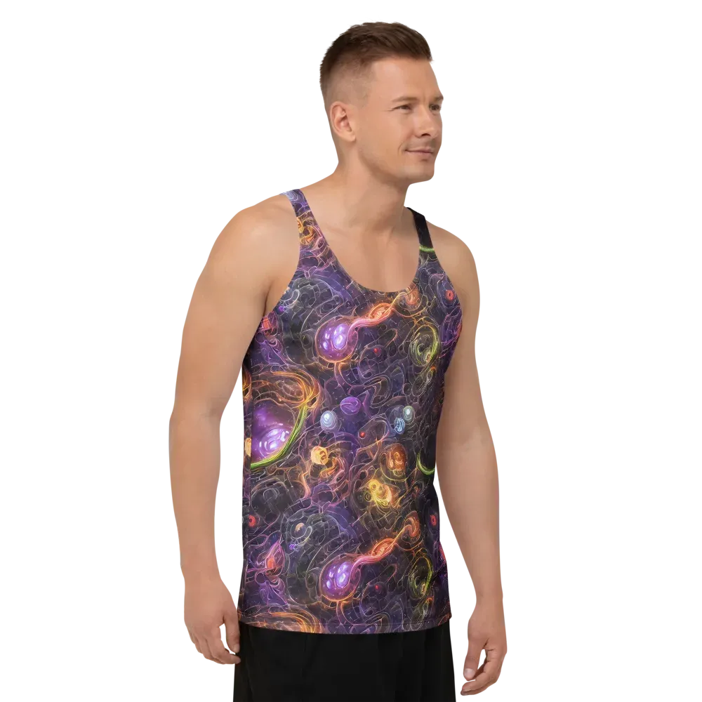 Luminous Gravity on Men's Tank Top — Right Front
