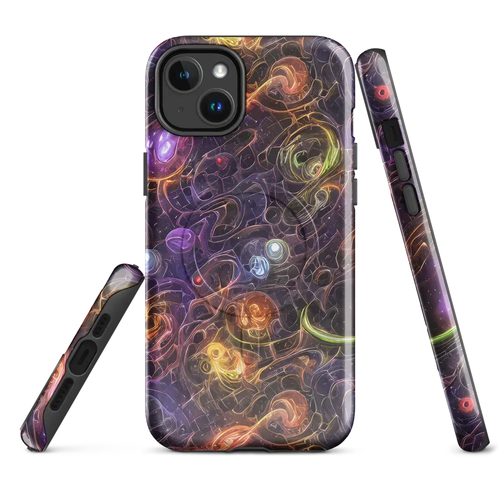 Luminous Gravity on MagSafe Tough Case for iPhone® — Front