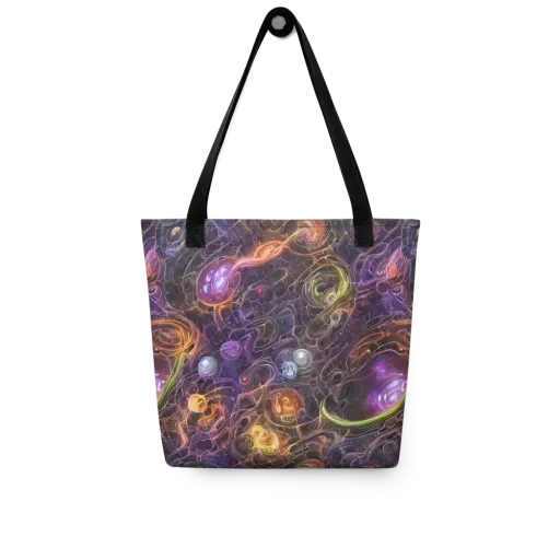 Luminous Gravity on a Tote Bag