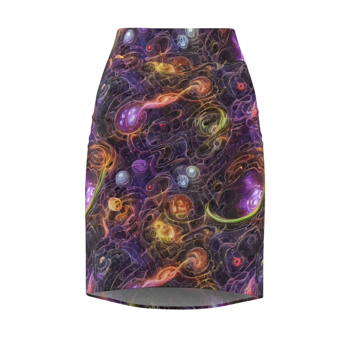 Luminous Gravity on Pencil Skirt — Front