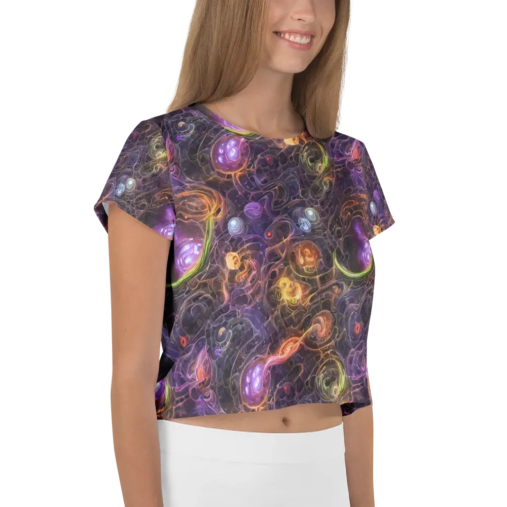 Luminous Gravity on Crop Tee — Right