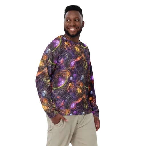 Luminous Gravity on a Sweatshirt
