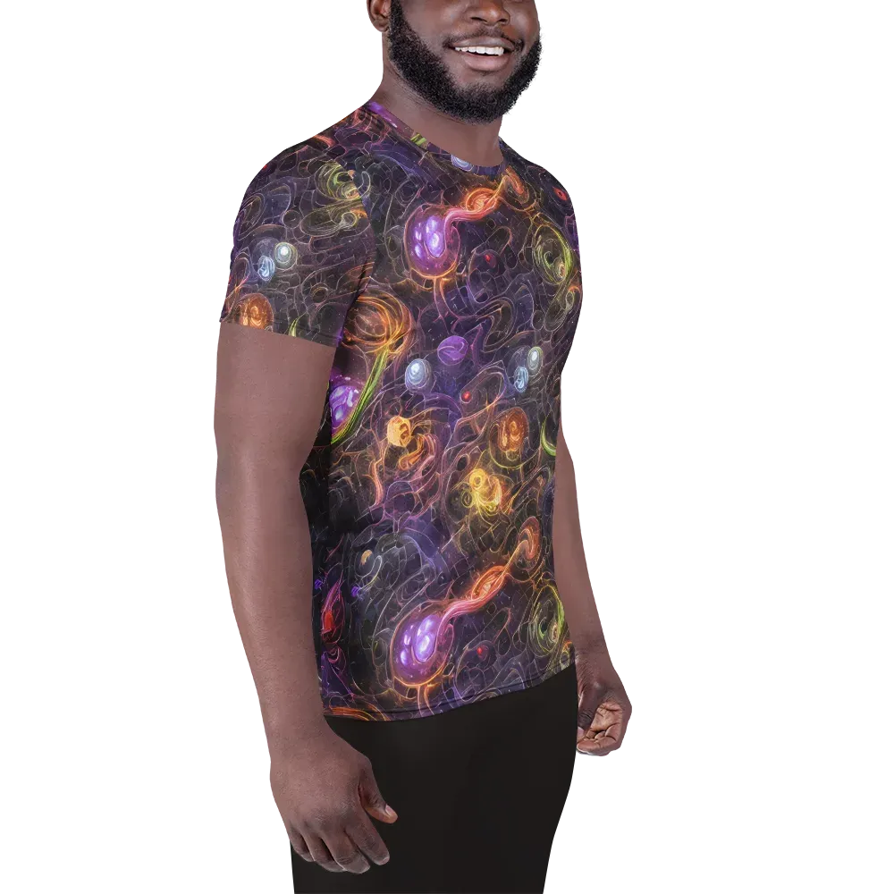 Luminous Gravity on Men's Athletic T-Shirt — Right