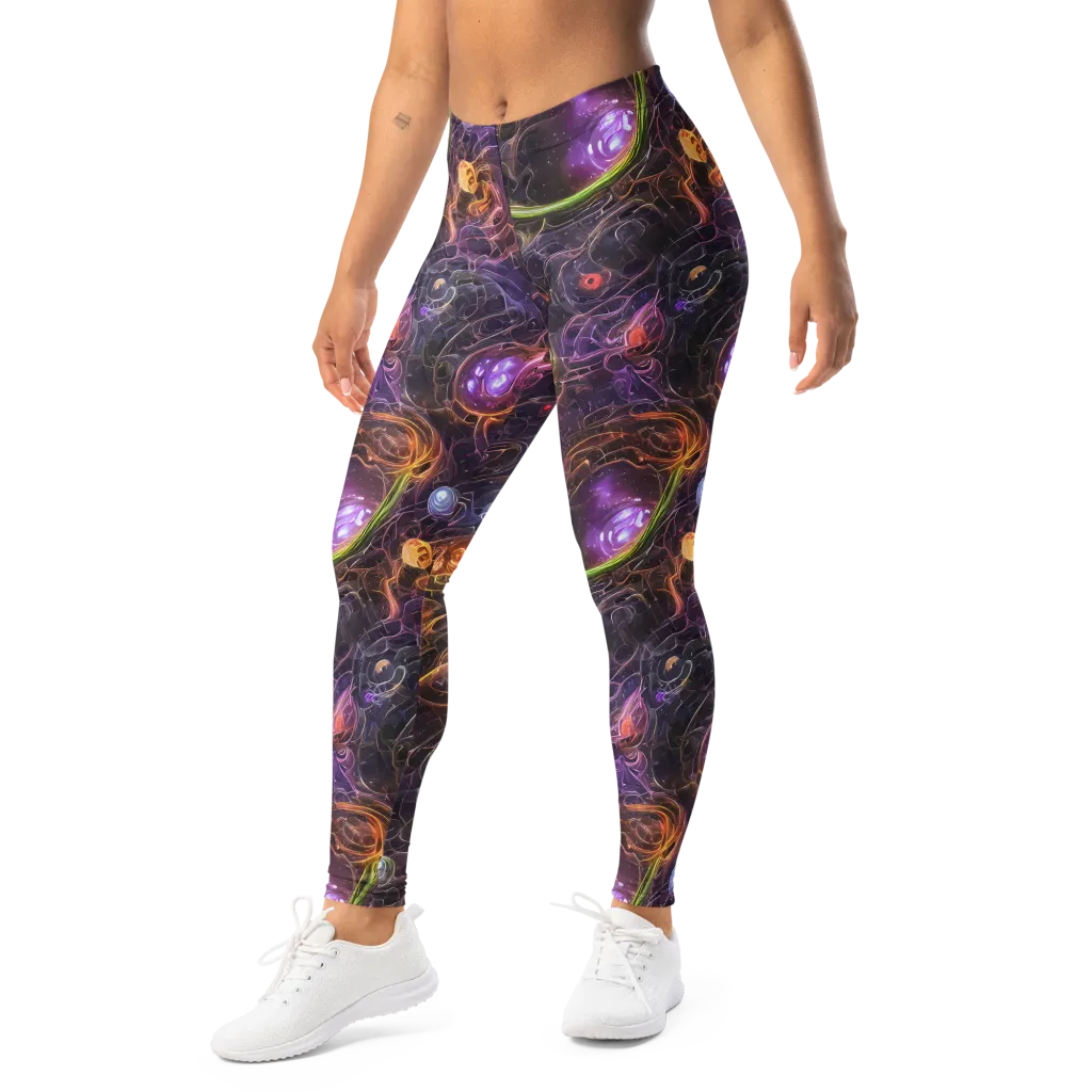 Luminous Gravity on Leggings — Left Front