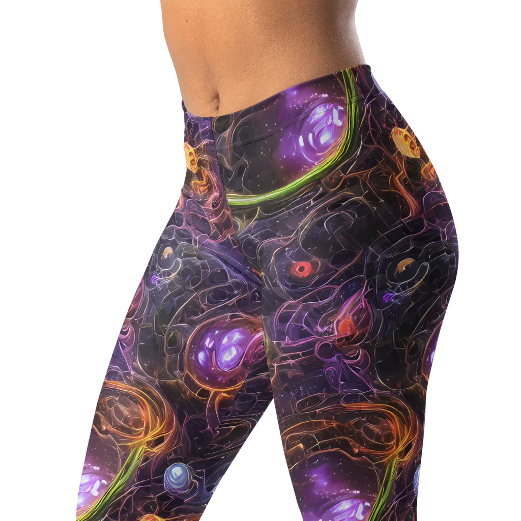 Luminous Gravity on Leggings — Left Front