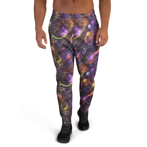 Luminous Gravity on a Men's Joggers