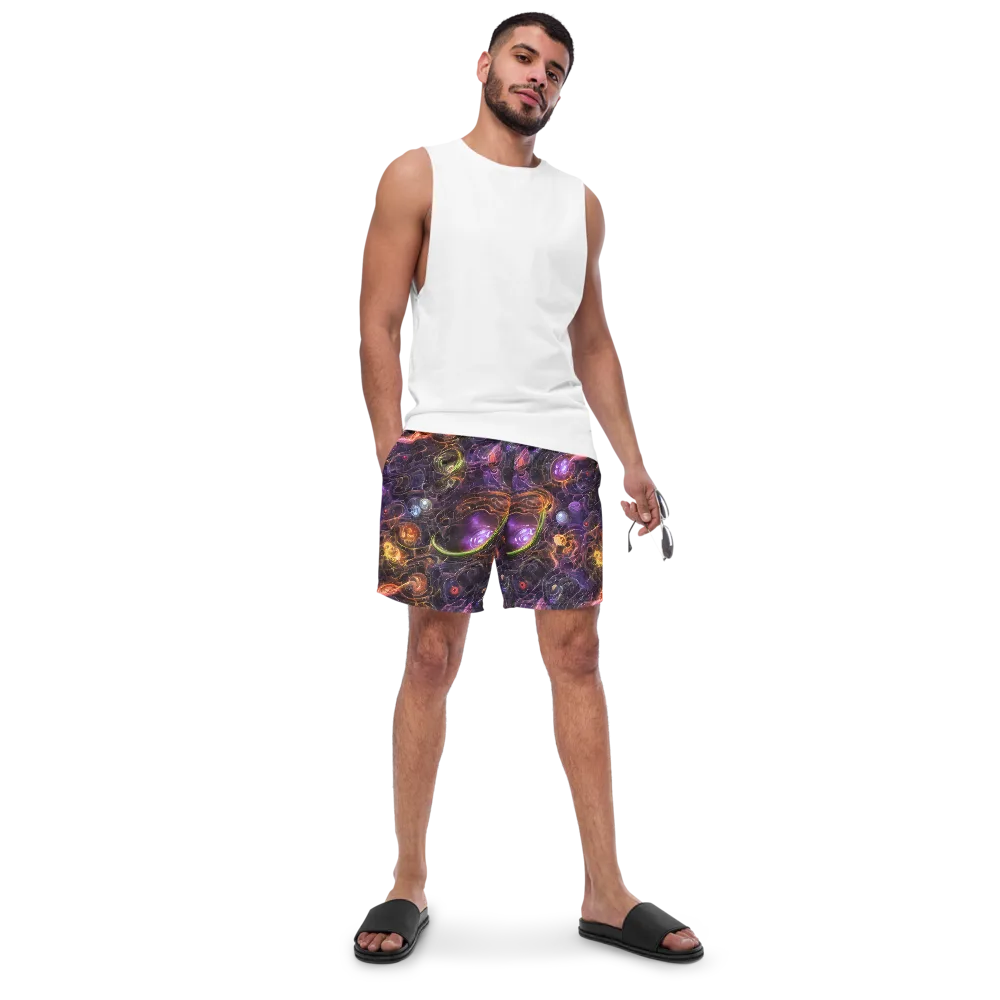 Luminous Gravity on Swim Trunks — Front