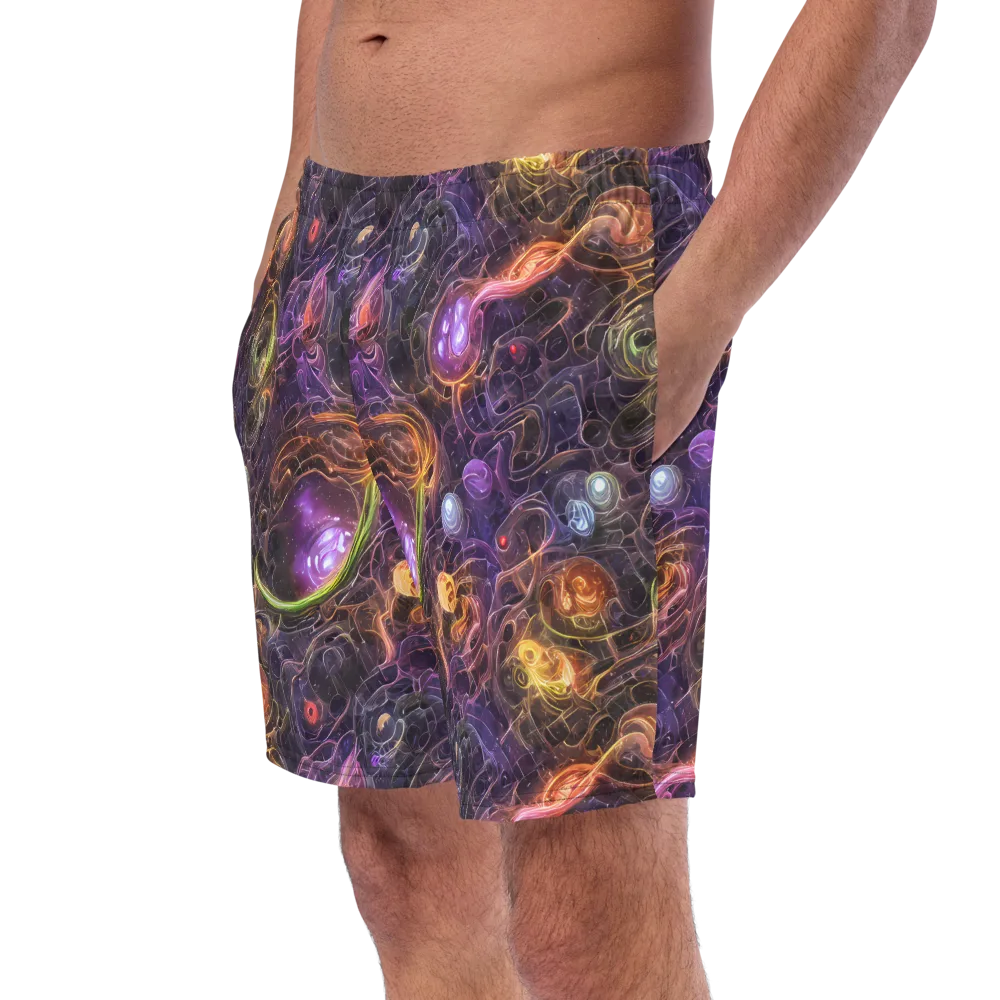 Luminous Gravity on Swim Trunks — Left Front