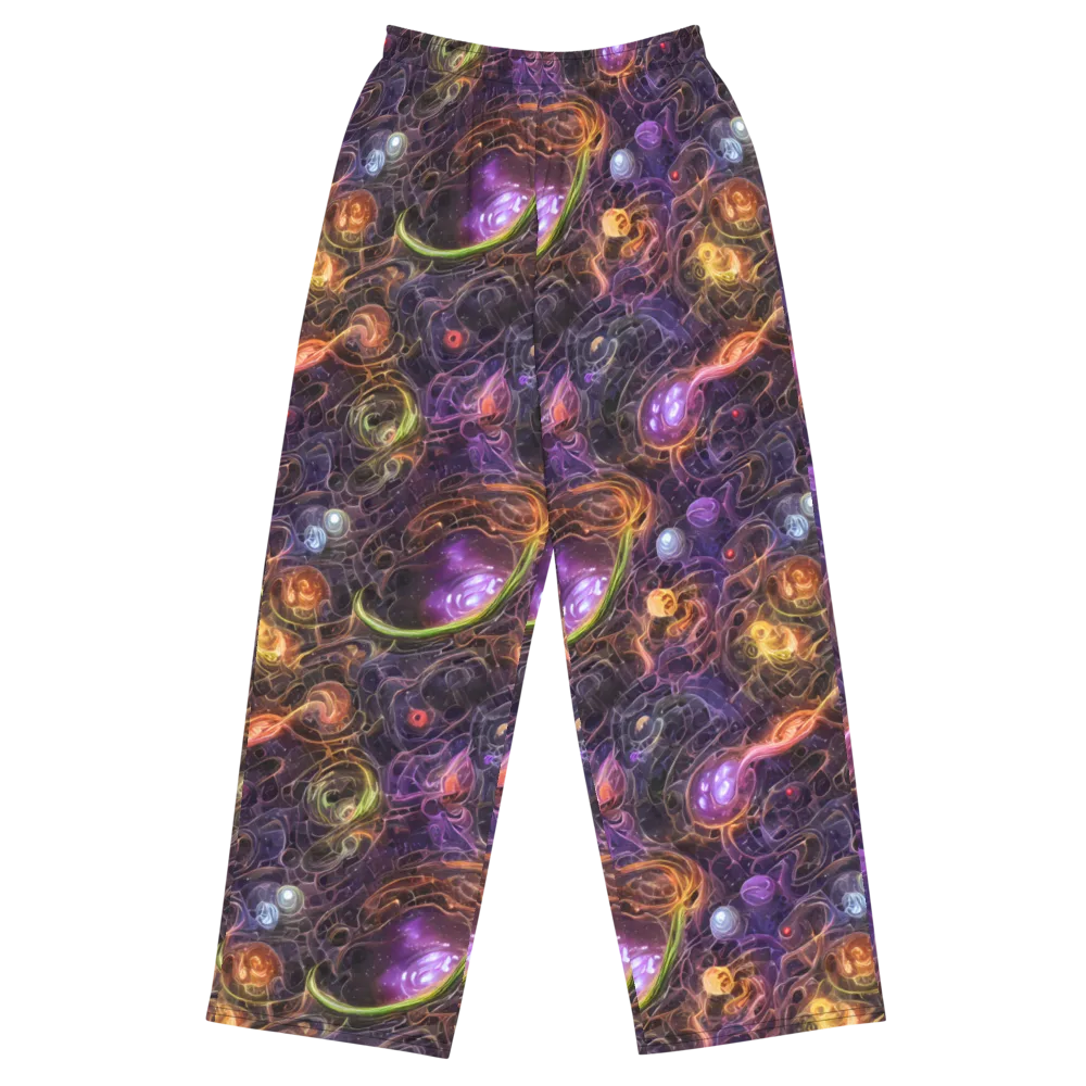 Luminous Gravity on Wide-Leg Pants — Front