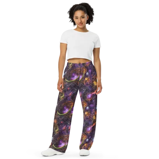 Luminous Gravity on a Wide-Leg Pants