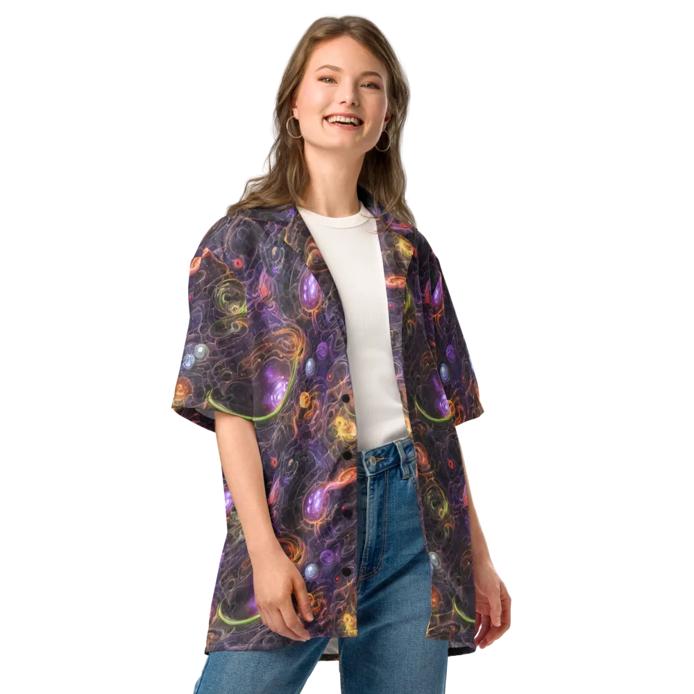 Luminous Gravity on Button Shirt — Front