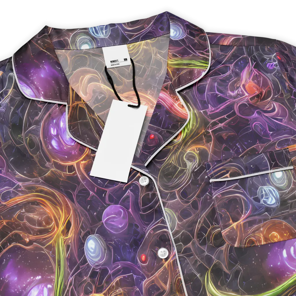 Luminous Gravity on Women's Short Sleeve Pajama Top — Product details