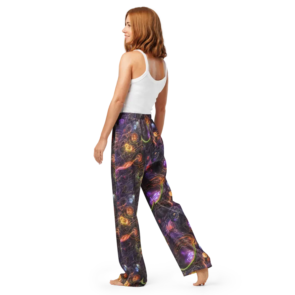 Luminous Gravity on Women's Pajama Pants — Back