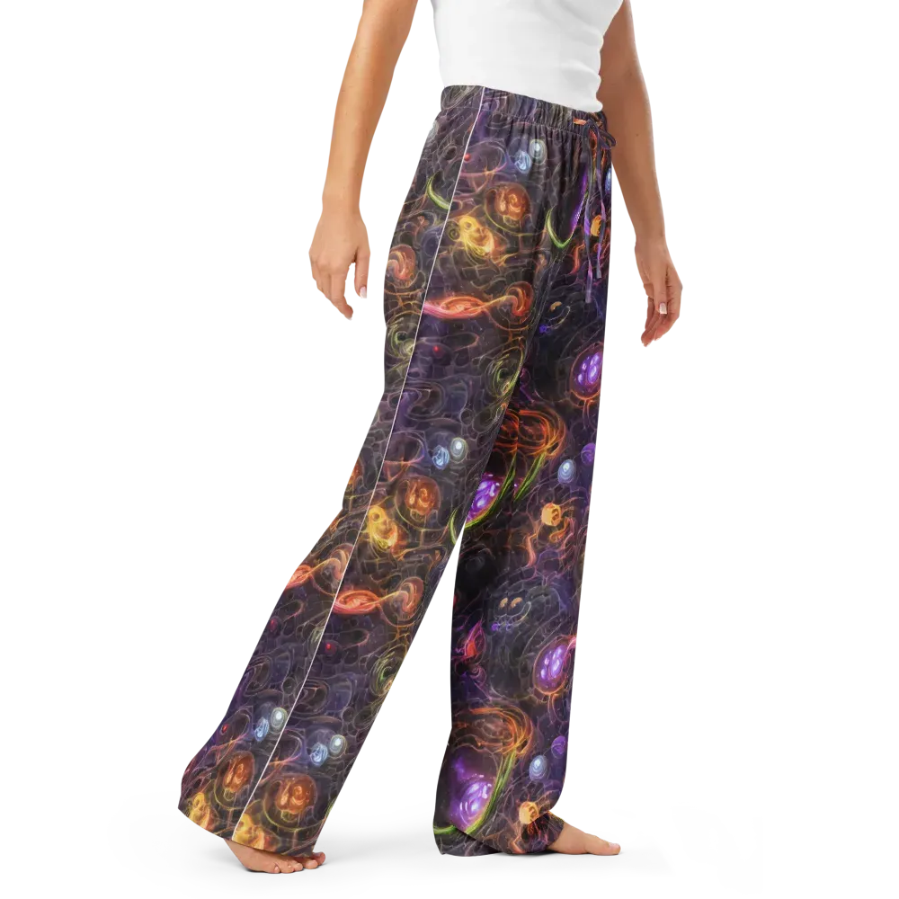 Luminous Gravity on Women's Pajama Pants — Right Front