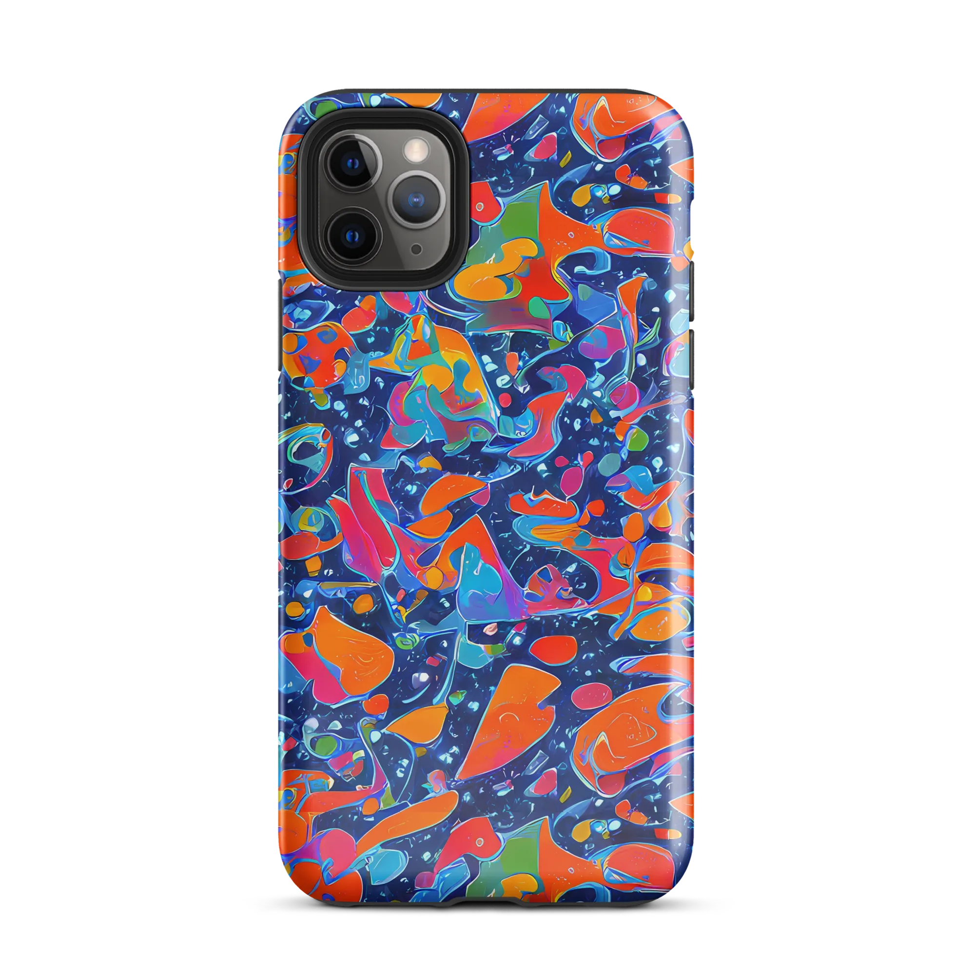 Cosmic Splatter on Tough Case for iPhone® — Front