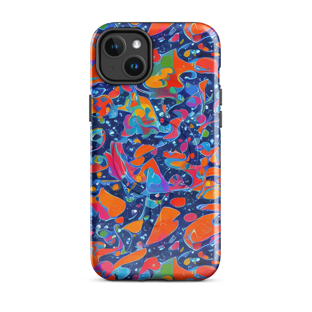 Cosmic Splatter on MagSafe Tough Case for iPhone® — Front
