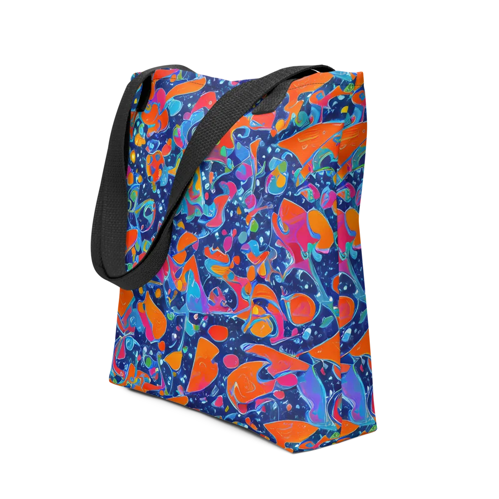 Cosmic Splatter on Tote Bag — Front
