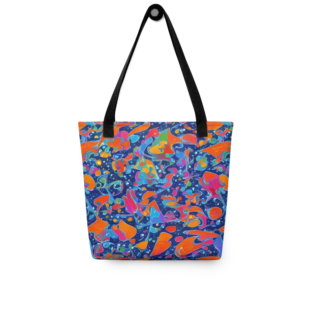 Cosmic Splatter on Tote Bag — Front