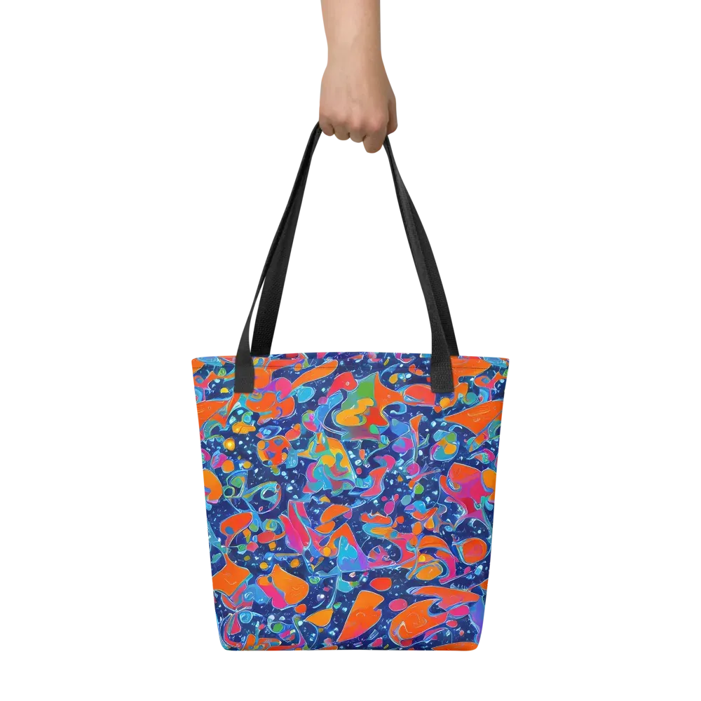 Cosmic Splatter on Tote Bag — Front