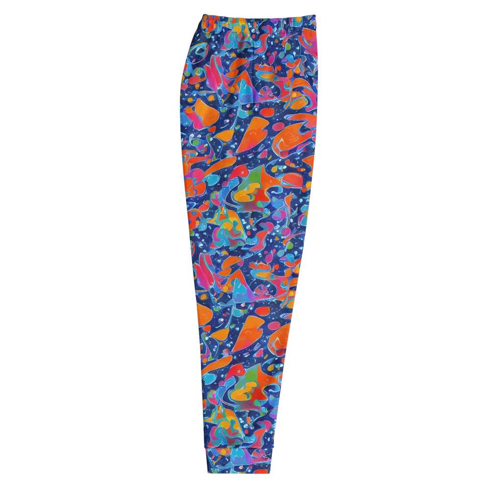 Cosmic Splatter on Men's Joggers — Right